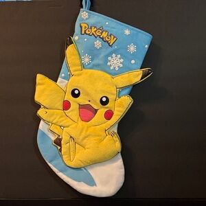 Rare Pokemon Christmas Pikachu Stocking
